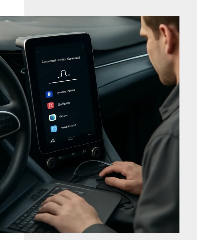 Установка приложений Lynk Co на автомобиль в Лесосибирске