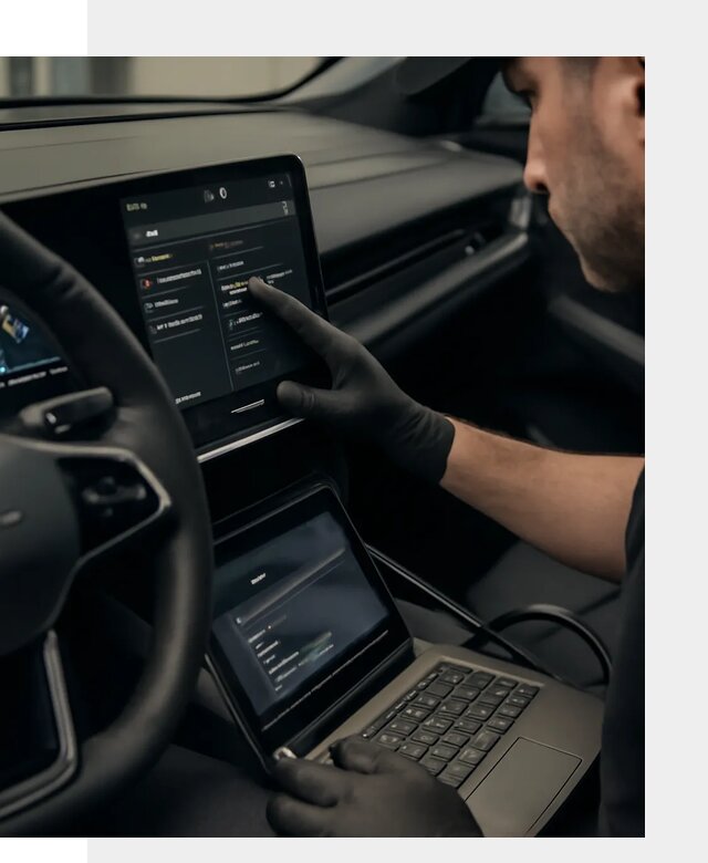 Русификация приборной панели Rising автомобиля в Лесосибирске