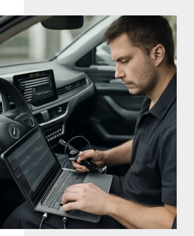 Настройка телематики автомобиля под ключ для авто в Лесосибирске