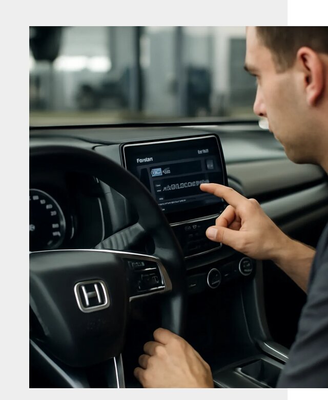Русификация панели приборов Honda в Лесосибирске по цене 5208 ФастМобиль-Лсс