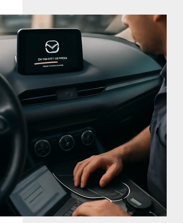 Установка приложений Mazda на мультимедийную систему в Лесосибирске